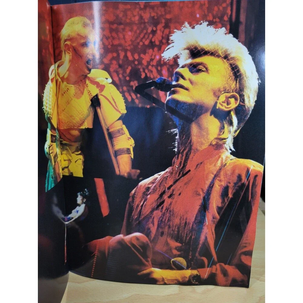 Vintage David Bowie The Glass Spider Tour Program